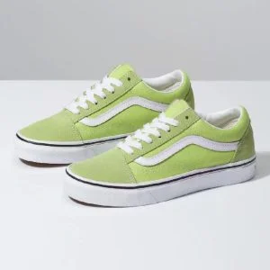 کفش زنانه ونس مدل green sidestripe