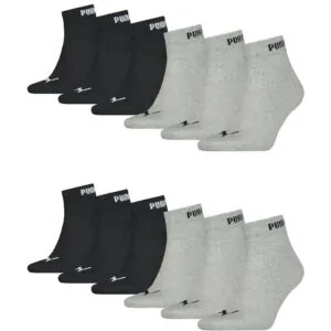 جوراب پوما زنانه و مردانه مدل Unisex Quarter Socks Trainers Ankle High Socks for Men and Women
