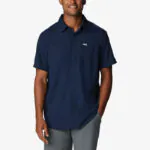 پیراهن آستین کوتاه مردانه کلمبیا مدل Silver Ridge Utility Lite Short